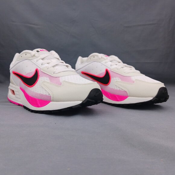 Nike Air Max Solo Women's Casual Shoes White Pink FN0784 102 Sizes 8-9.5 - Picture 2 of 8